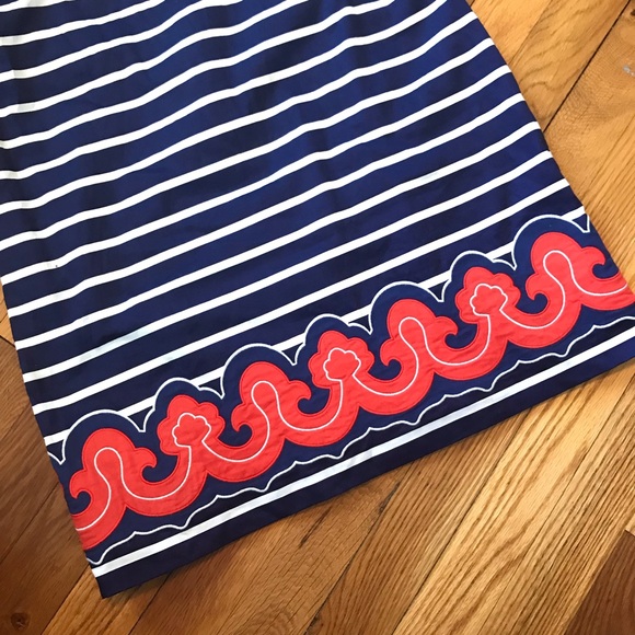 Vineyard Vines Shift Dress {Navy & Orange} - Picture 8 of 8